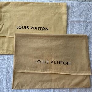 Louis Vuitton Flap Dust Bags - Medium Size - SET OF TWO
